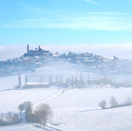 Inverno a Vignale Monferrato